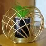 Artificial Plant With Metal Stand For Home Decoration