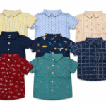 Kids casual button down shirt