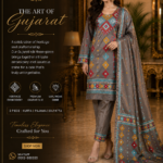 Gujrati Silk Three Piece
