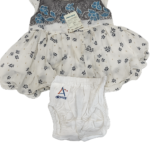 Snow Blossom Baby Dress